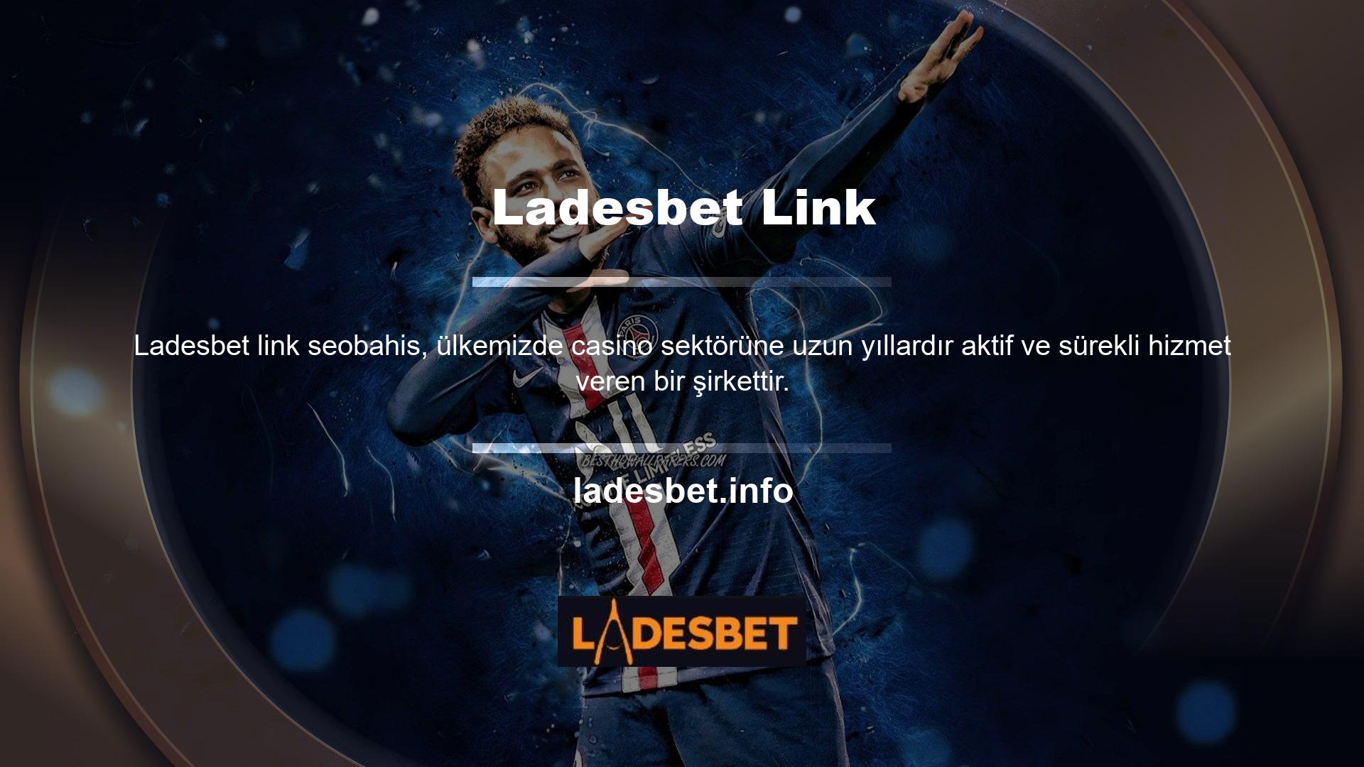 Ladesbet web sitesi yüzbinlerce memnun müşterisiyle profesyonel oyun ve casino hizmetleri sunmaktadır